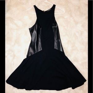 Express 2-tone Black Cocktail Dress